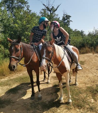 Ridetur med guide i Toscana
